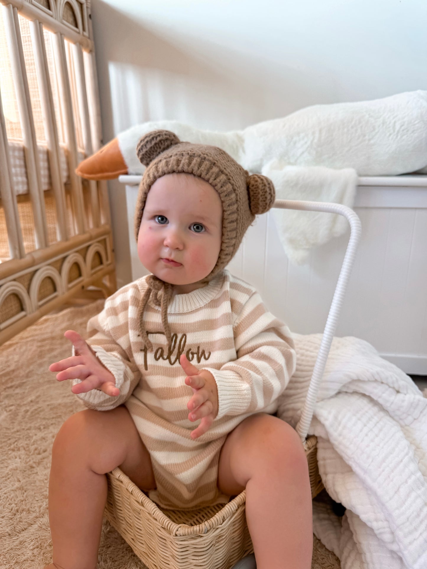 Oakie Bear Bonnet