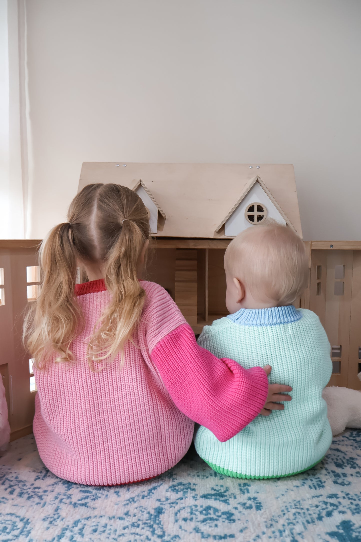 Signature Colour Block Slouch Knit