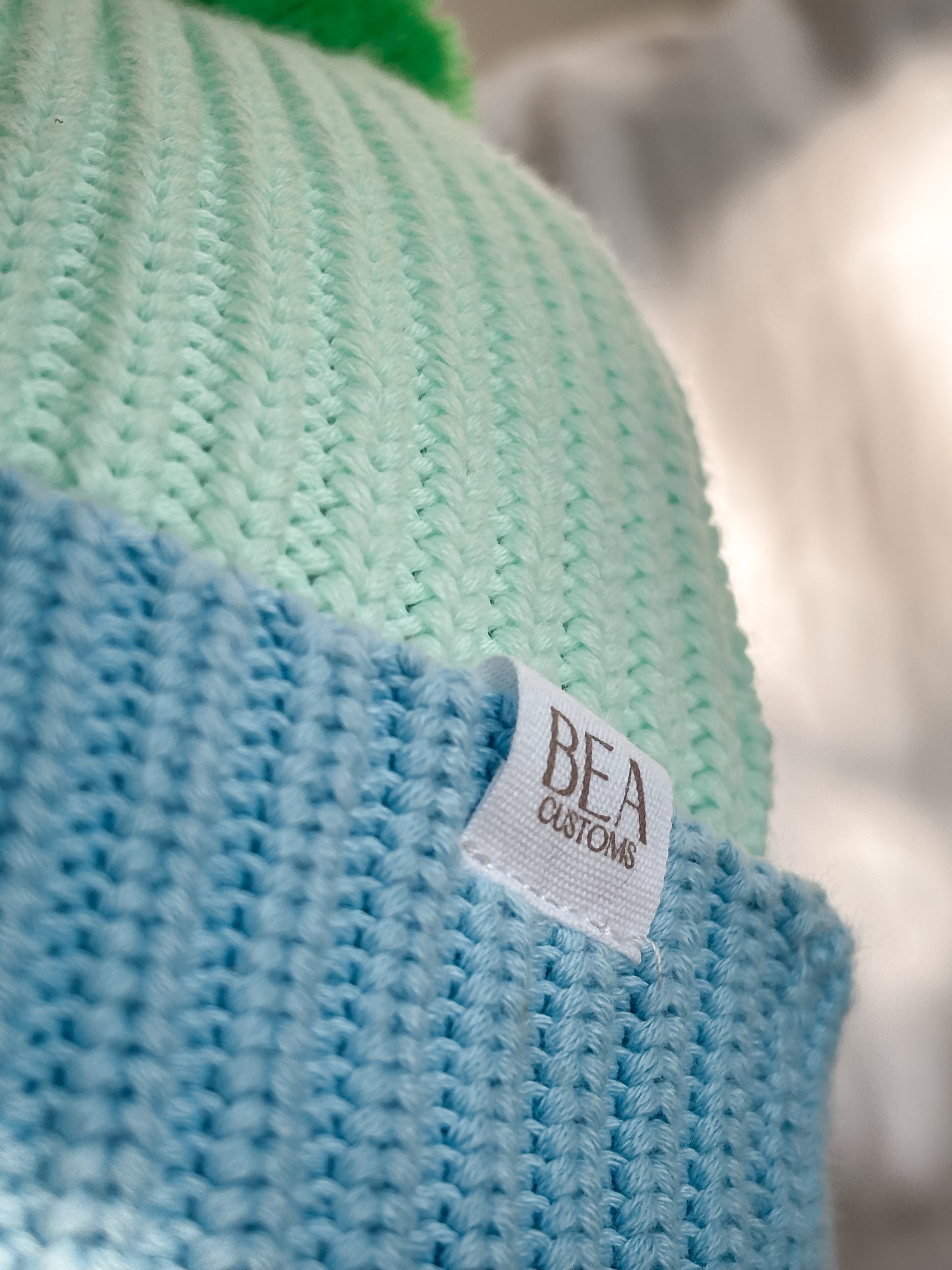 Signature Colour Block Knit Beanie