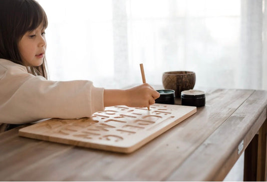 Capital Letter Tracing Board - Q Toys