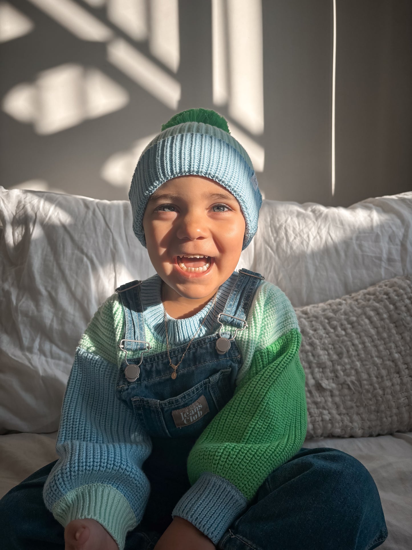 Signature Colour Block Slouch Knit