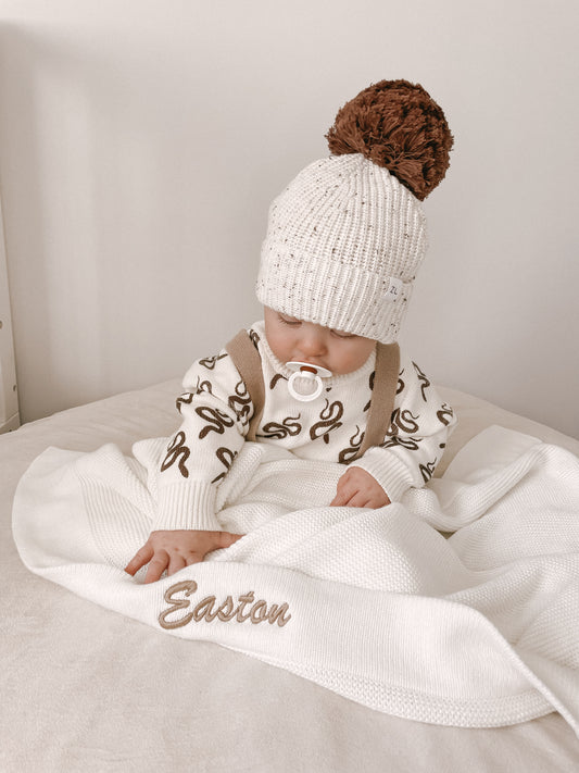 Knitted Baby Blanket