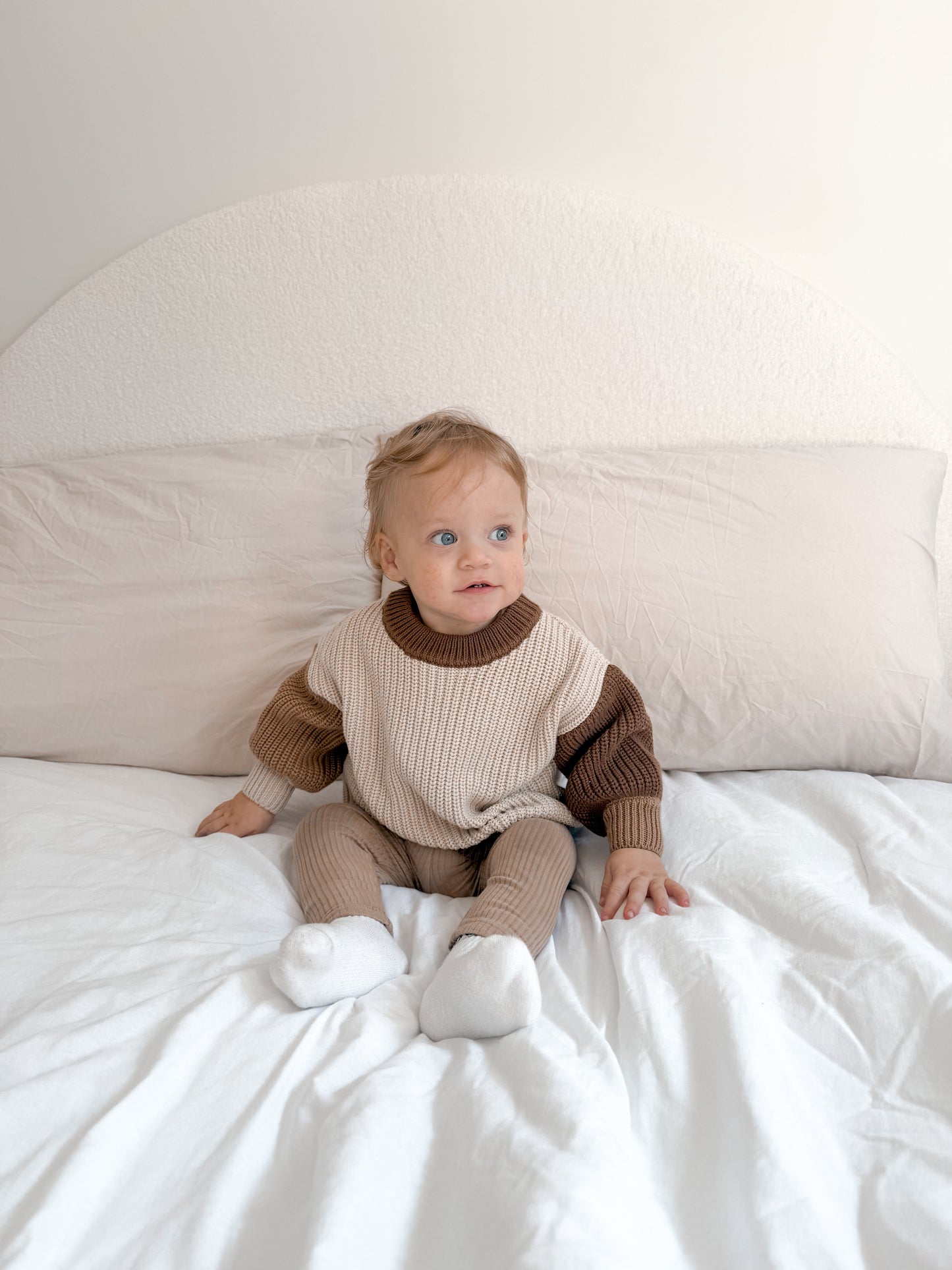 Signature Colour Block Slouch Knit