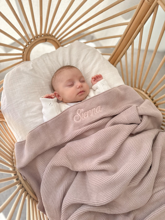 Knitted Baby Blanket