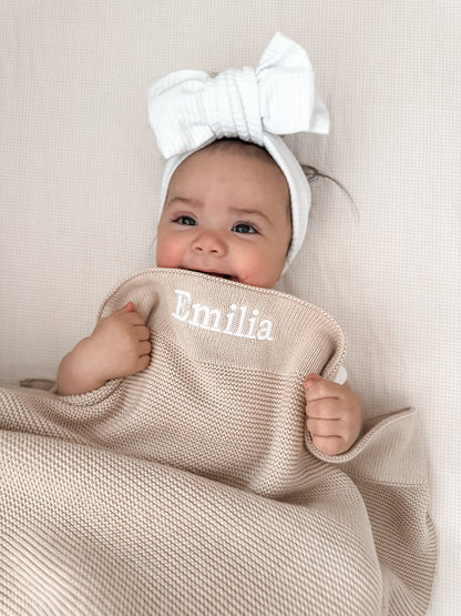 Knitted Baby Blanket