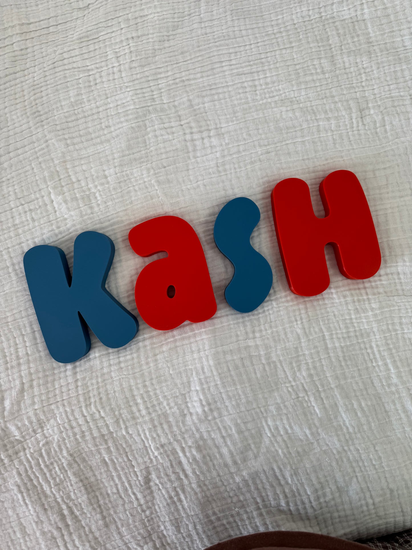 3D Bubble Letters