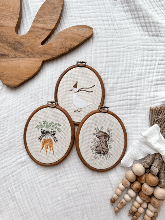 Easter Heirloom Hoops