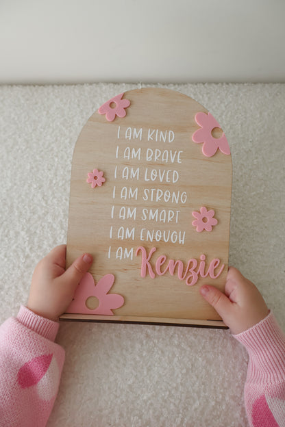 Affirmation Plaque