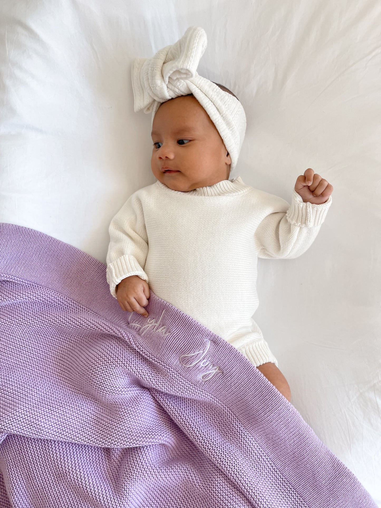 Knitted Baby Blanket