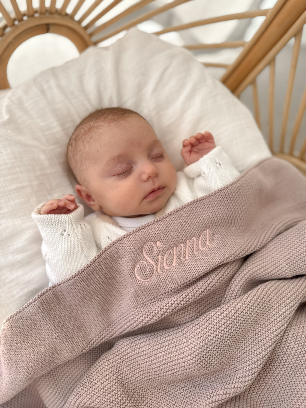 Knitted Baby Blanket