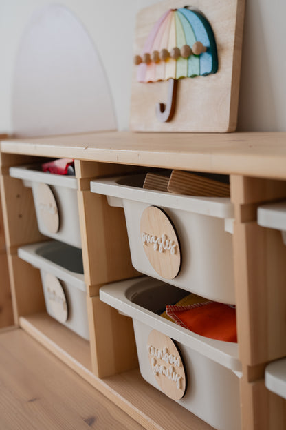 Playroom Draw Tags