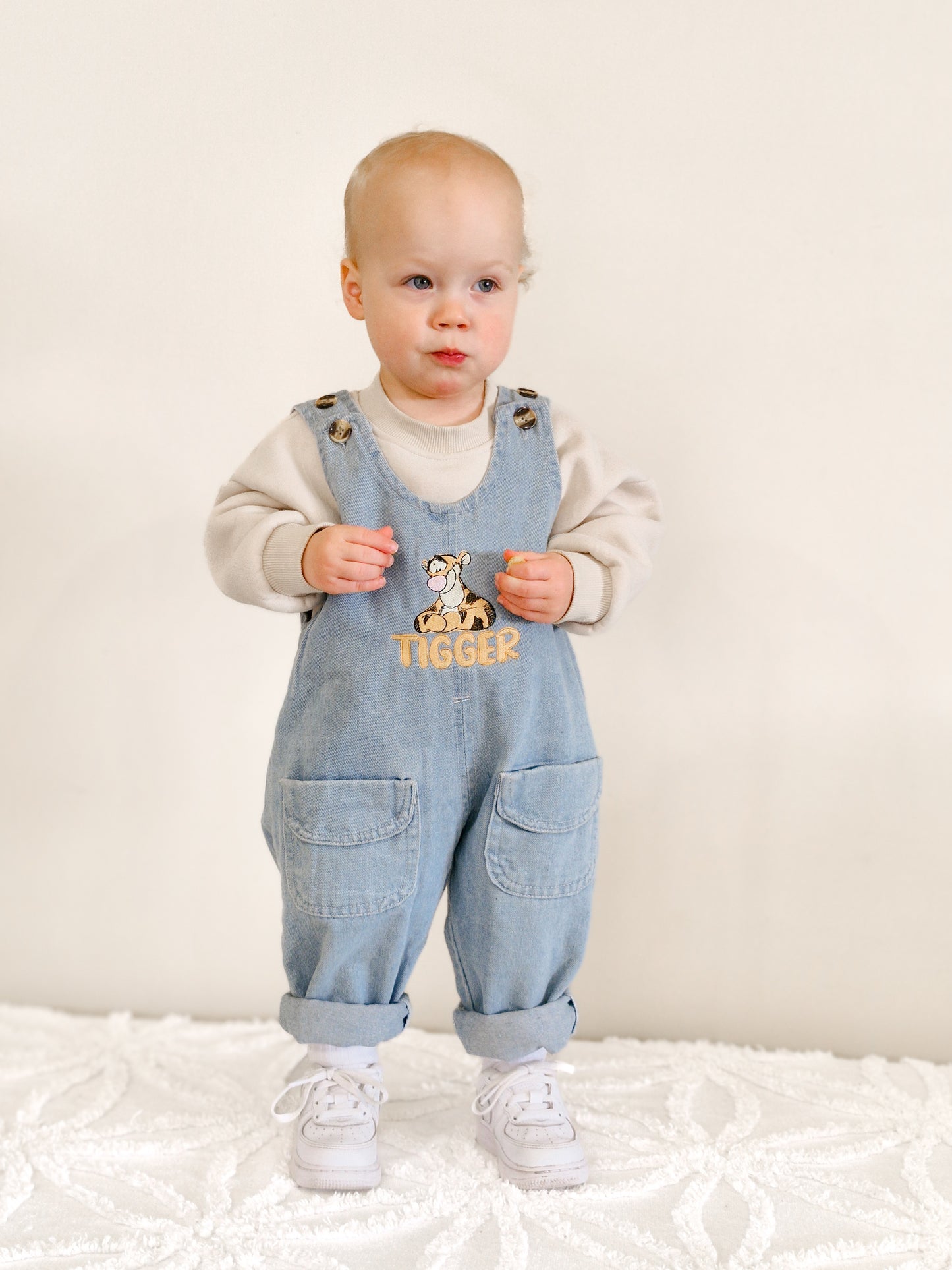 Denim Overalls