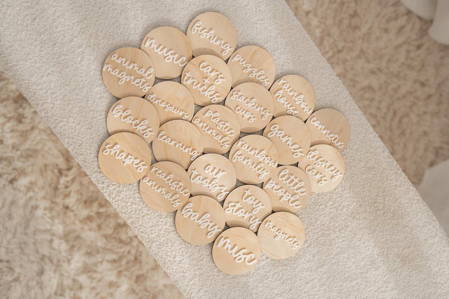 Playroom Draw Tags
