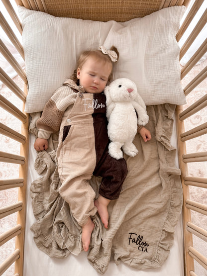 Muslin Frill Swaddle