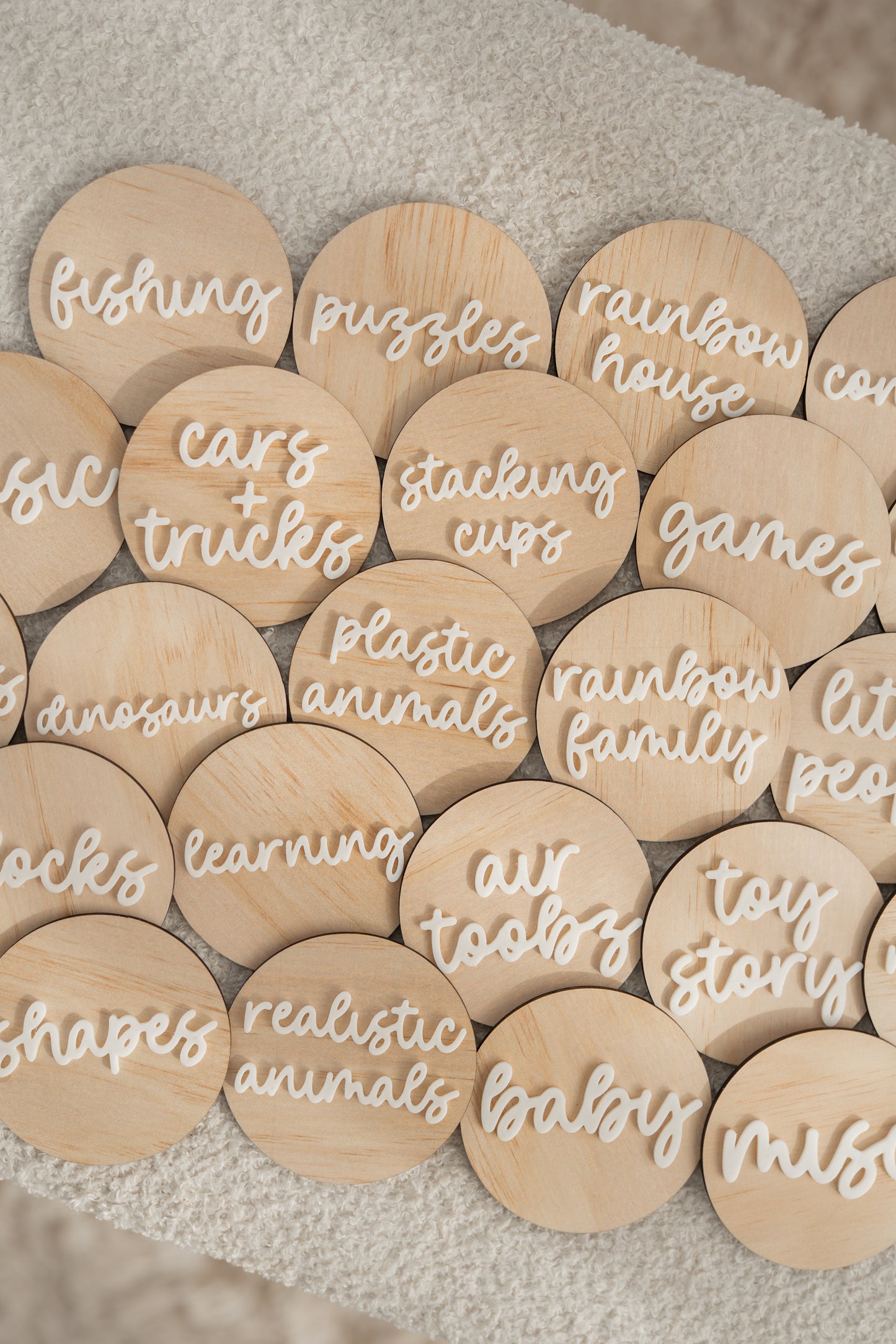 Playroom Draw Tags