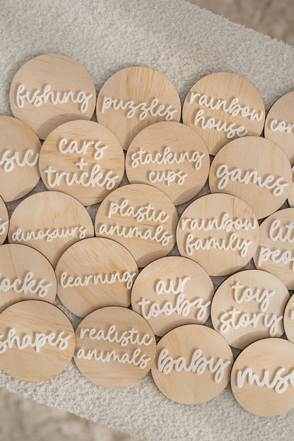 Playroom Draw Tags