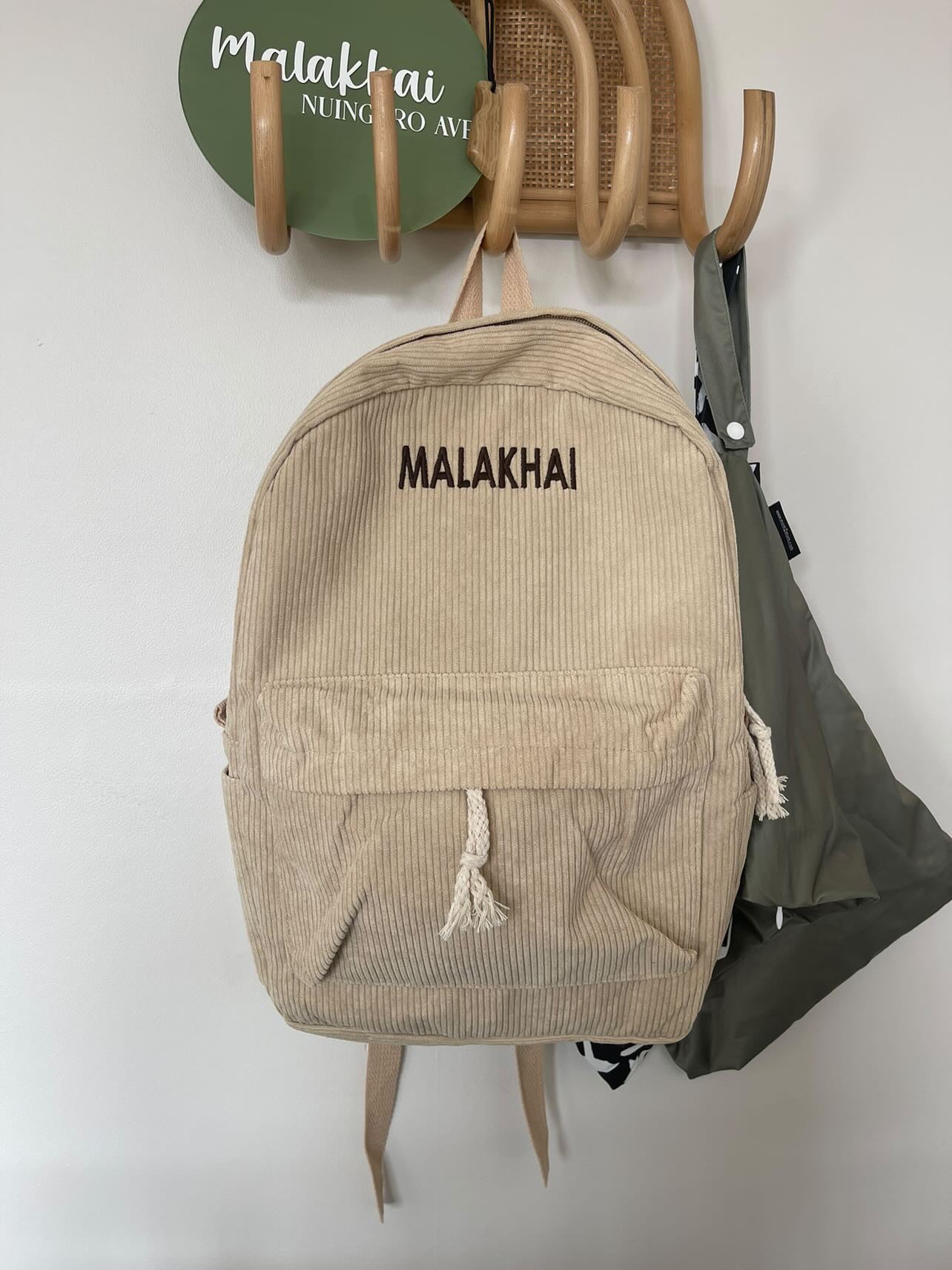 Corduroy Backpack