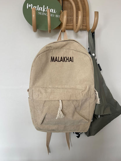 Corduroy Backpack