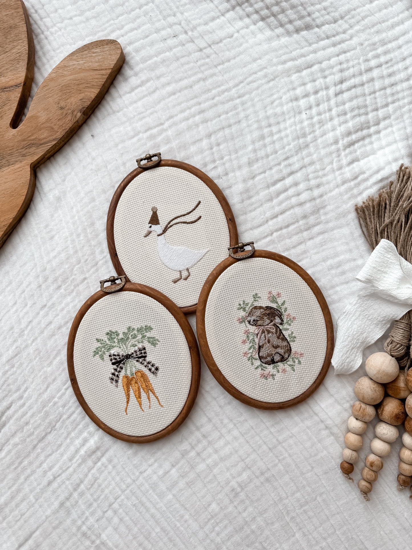 Easter Heirloom Hoops