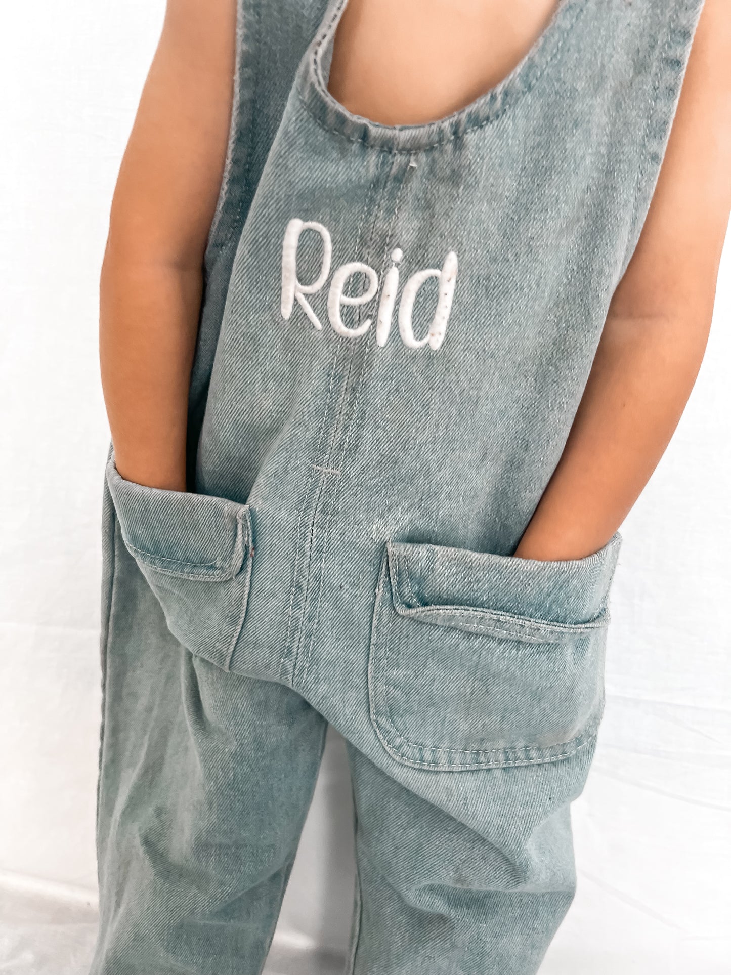 Denim Overalls
