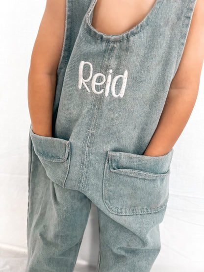 Denim Overalls