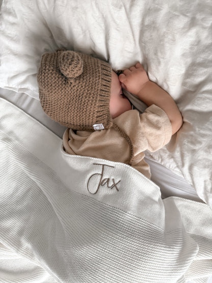 Knitted Baby Blanket