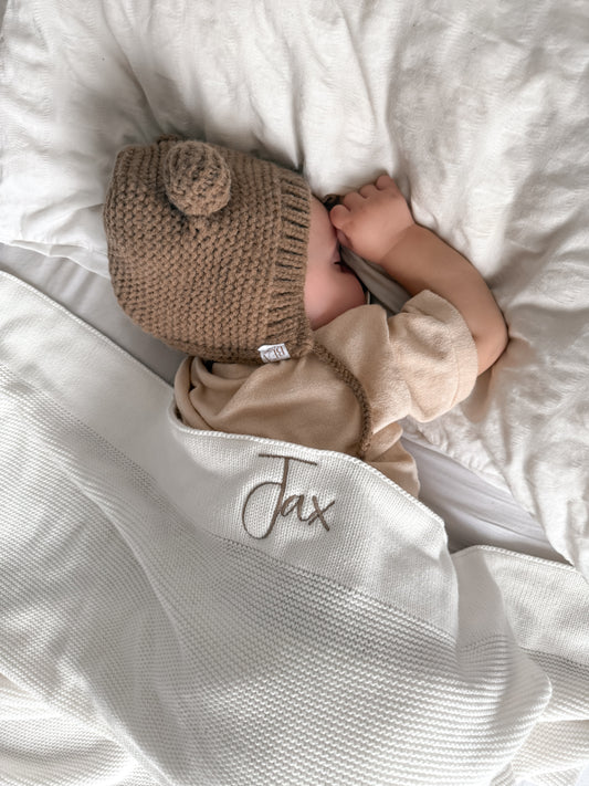 Knitted Baby Blanket