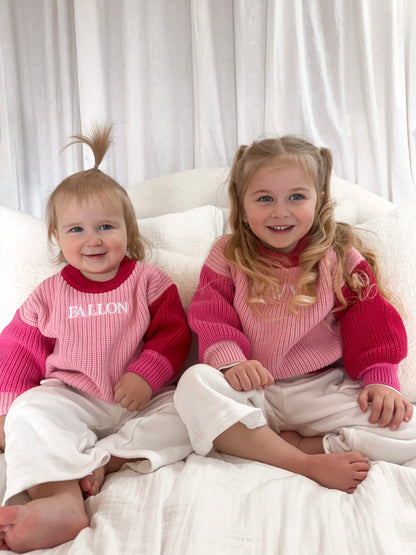 Signature Colour Block Slouch Knit