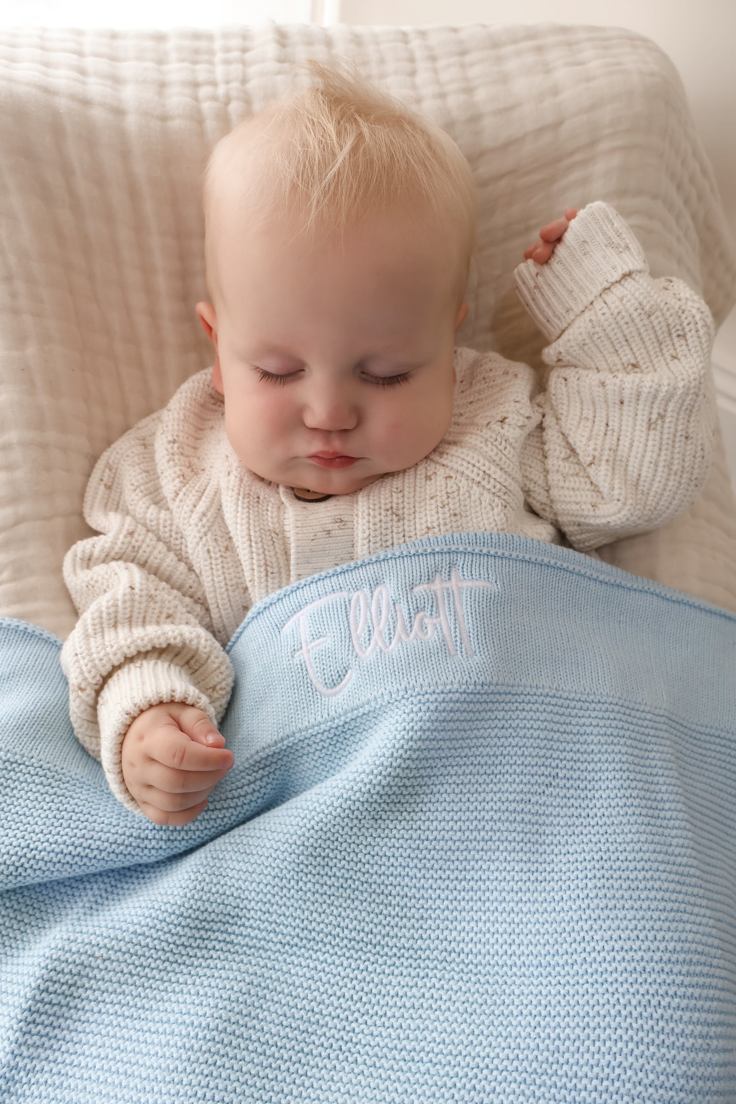 Knitted Baby Blanket