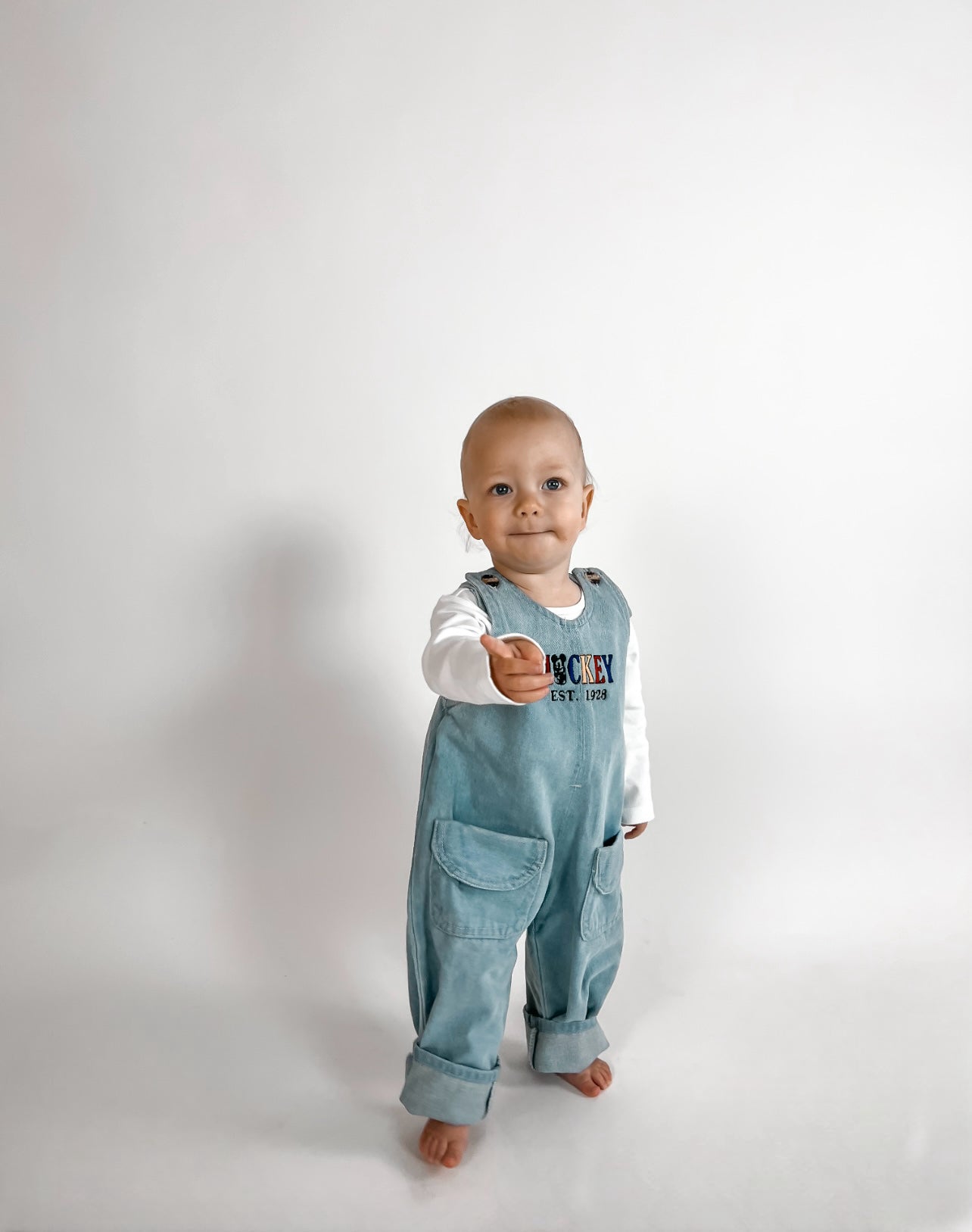 Denim Overalls