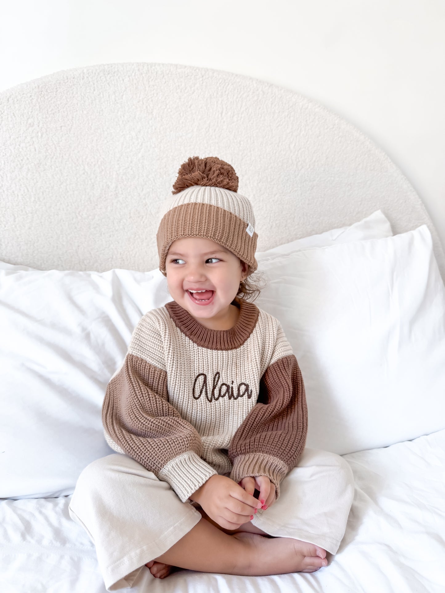 Signature Colour Block Slouch Knit